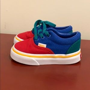 Multi colored vans Baby or toddler sneakers shoes